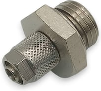 Фитинг с накидной гайкой Контактная Механика G1/4, трубка 6мм KMBC06-G02