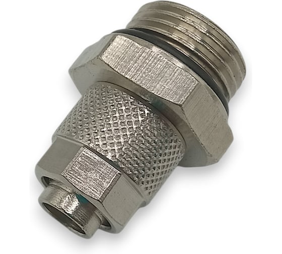 Фитинг с накидной гайкой Контактная Механика G3/8, трубка 10мм KMBC10-G03 1