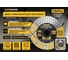 Алмазный диск Hanskonner 125x22,23x1,7x25 мм для заусовки под 45 гр. TilePro H9021-125-22CS 2