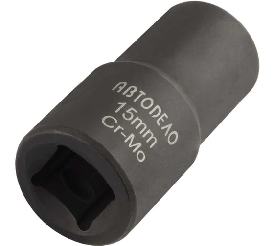 Головка ударная AutoDело 15 (DR1/2; L-50мм) для поврежденного крепежа 40253 17392