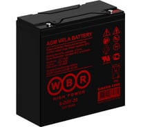 Аккумуляторная батарея WBR 6-DZF-20 6В 20 Ач УТ-00000354