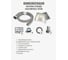 Отвод выхлопных газов генератора STACORT 4м, на патрубок до 20 мм, OVG20-22-4 3