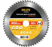 Диск пильный по дереву Diamond Industrial 400х50 мм Z=60 ATB Wood DILITE DIDDDL400Z60