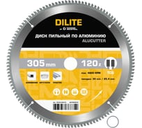 Диск пильный по алюминию, пластику Diamond Industrial 305х30/25,4 мм Z=120 TCG AluCutter DILITE DIDADL305Z120