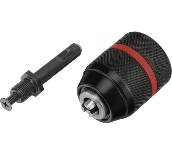 Патрон сверлильный Diamond Industrial 2-13 мм БЗП PROF металл с переходником SDS+ для перфоратора DI DIDPATR1SETPROF