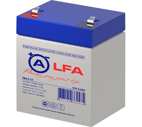 Аккумуляторная батарея LFA FB4.5-12 12В, 4.5 Ач УТ-00001353