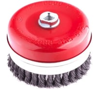 Щетка для УШМ SKYWER Heavy Duty (тип чашка) 65 _М14 (стальная крученая проволока 0,8 мм) SK-CBKHD65
