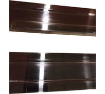 Подкладка медная для сварки швов ДМЗ под стекло, 20х70х600 (.2.093-07) паз 38х4,2мм ДМЗ.2.093-07.20.70.600