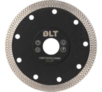 Диск алмазный DLT Turbo-X Black 125мм, посадочный O 22.23мм (керамогранит) 1483