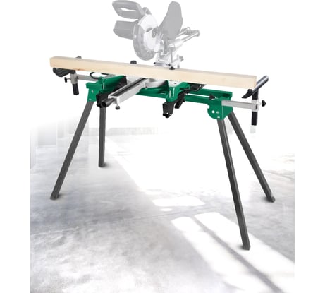 Мобильный стол для торцовочной пилы, нагрузка до 150 кг Rockforce RF-8110FS(67089)