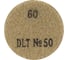 Круг алмазный гибкий шлифовальный DLT гальваника, для гравёра №50, зернистость 50, 50мм АГШК 2126 3