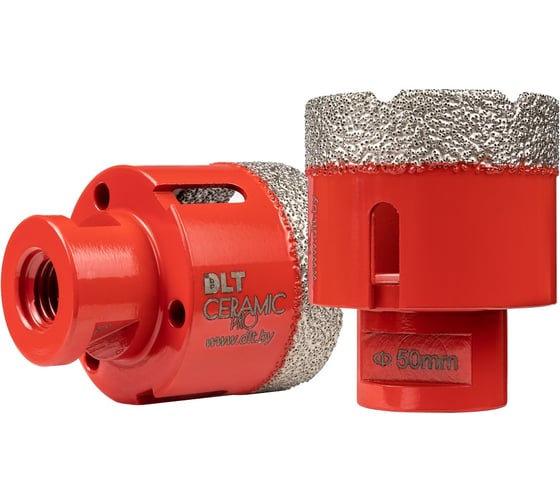 Коронка алмазная по керамограниту DLT CERAMIC PRO 50мм 0499