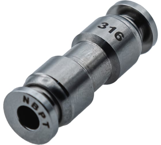 Фитинг прямой NBPT SSU 16 (нерж. 316) 85959