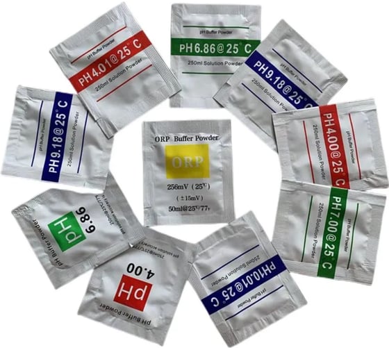 Буферные порошки Vitatools для калибровки PH метра, ph-тестера,4.00, 6.86, 9.18, 4.00, 7.00, 10 phmetr-nabor-6