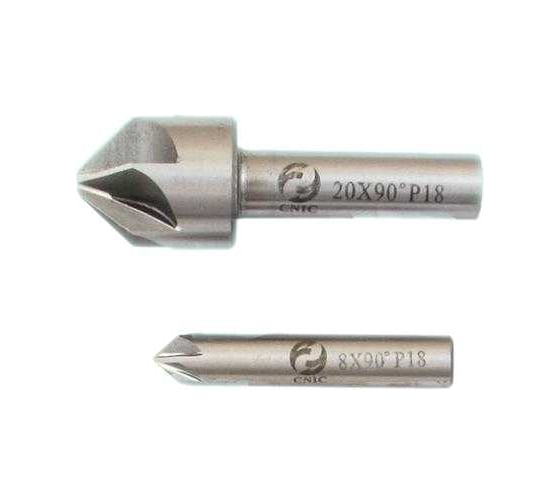 Зенковка CNIC d 16,0х20.0х56 конус 90гр dхв=10мм Р18 ц/х Z=6 52150