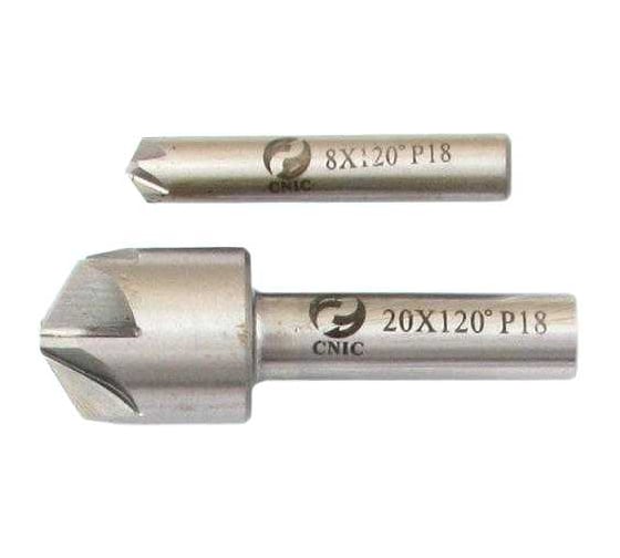 Зенковка CNIC d 20,0х24.0х 60 конус 120гр dхв=10мм Р18 ц/х Z=6 52154
