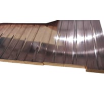 Подкладка медная для сварки швов под формирующий шов ДМЗ 18*70*740 (.2.016) канавка 14мм ДМЗ.2.016.18.70.740