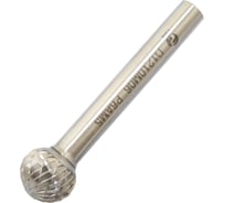 Борфреза сферическая CNIC d12х10х6х65 Р6М5 Х-образн. насечка D12 10М06 76626