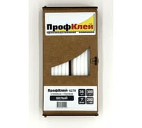 Клеевые стержни ПрофКлей 8278 белые, 7х200 мм, 36 шт, 300 г RU.8278.W