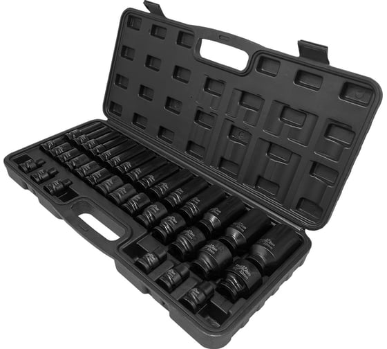 Головки Forsland 1/2, набор 35 предметов (6гр.) Forsland-4353-BV30(66579)