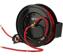Металлическая катушка для воздушного шланга YATO 9.5 мм, 20 м YT-24251