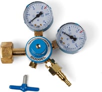 Редуктор кислородный GOODEL БКО-50-5AL (корпус алюминий, крышка алюминий, гайка сталь) GК4.01.50.5Al