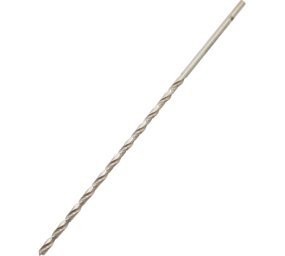 Сверло TLX d3.9 х120х175 ц/х Р6АМ5 длинное, с вышлифованным профилем 76276