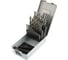 Набор сверл GARWIN 1.0-13.0 х 0,5 мм 25пр. HSS-G Spiralbohrer (Metall) GM-BS25 1