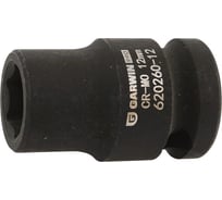 Головка торцевая GARWIN 1/2, 12 мм, 6-гранная, ударная 620260-12
