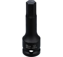 Головка торцевая GARWIN 1/2, HEX наружный, H12, ударный, удлиненный 626600-12