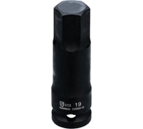 Головка торцевая GARWIN 1/2, HEX наружный, H19, ударный, удлиненный 626600-19
