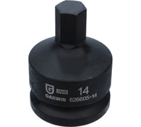 Головка торцевая GARWIN 3/4, HEX наружный, H14, ударный 626605-14
