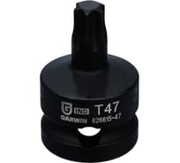 Головка торцевая GARWIN 1/2, TORX, T47, ударный 626615-47
