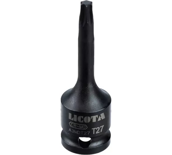 Головка торцевая Licota 3/8, TORX, T27, ударный A3MDT27
