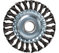 Щетка для УШМ плоская крученая VIRA 125 мм 2 шт 575126