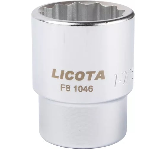 Головка Licota 1, 1-7/16, торцевая, 12-гранная F81046