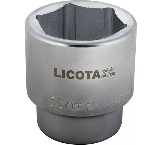 Головка Licota 1, 35 мм, торцевая, 6-гранная N80035