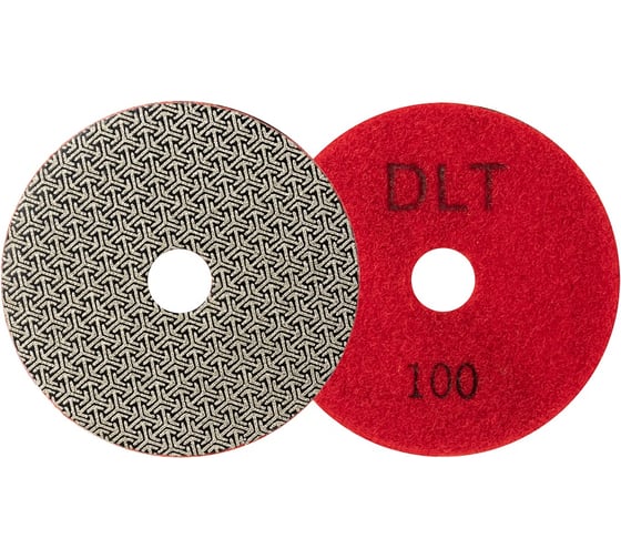 Круг алмазный гибкий шлифовальный DLT (гальваника) №14, O100мм, зерн._100 1478