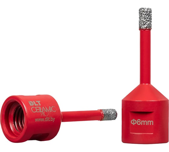 Коронка алмазная по керамограниту DLT CERAMIC PRO,6мм 0492