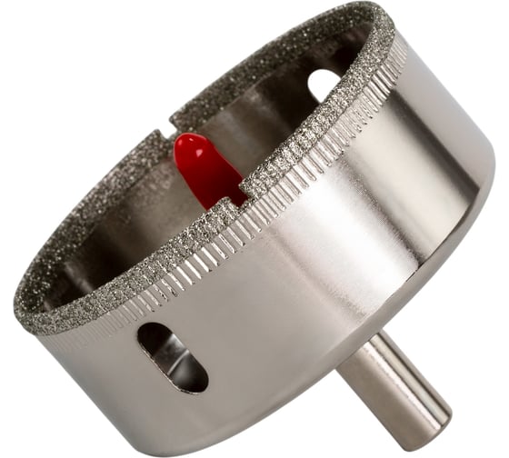 Коронка алмазная по керамике Kroft 70 мм цилиндрический хвостовик 559569