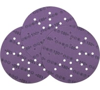 Круг шлифовальный DLT GrandFlex FILM-CERAMIC, O225мм, зернистость 180, 10шт (на пленке, керамика точной формы) 3009