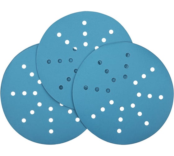 Круг шлифовальный DLT GrandFlex BLUE-CERAMIC, O225мм, зернистость 240, 10шт (на бумаге, керамика и оксид алюминия) 3002