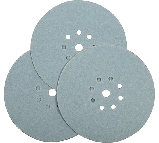 Круг шлифовальный DLT GrandFlex BLUE-CERAMIC, O225мм, зернистость 120, 10шт (на бумаге, керамика и оксид алюминия) 3000