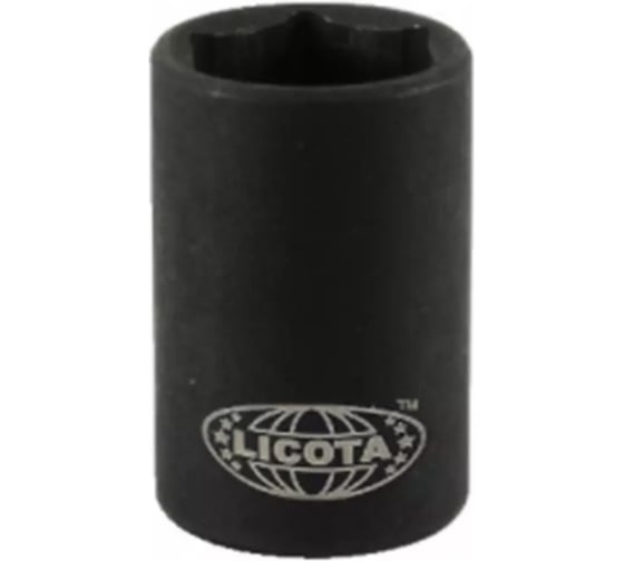 Головка Licota 3/8, 12 мм, торцевая, 6-гранная, ударная AG3012