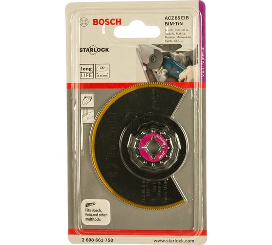 Сегментированный пильный диск BIM -TIN Bosch 2608661758 1