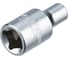Головка GARWIN 1/4, E5, торцевая, E-профиль 610545-E5 2