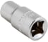 Головка GARWIN 1/4, E7, торцевая, E-профиль 610545-E7 2