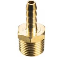 Фитинг Licota наружная резьба 3/8 - елка 6 мм, латунь MH3020