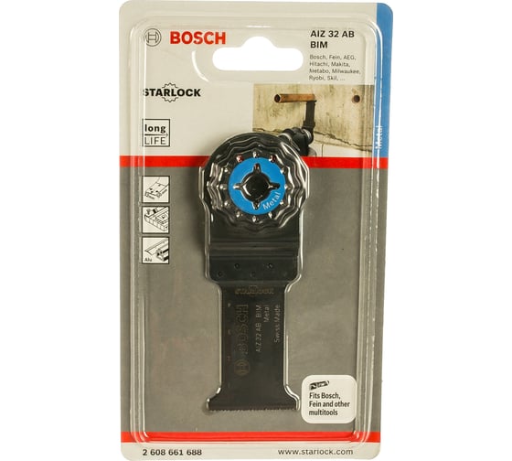 Погружное пильное полотно BIM METAL для GOP 10.8 Bosch 2608661688