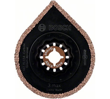 Инструмент для удаления строительного раствора 3Max HM-RIFF Bosch 2608661757